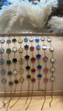 Load image into Gallery viewer, Lucky flower bracelet
