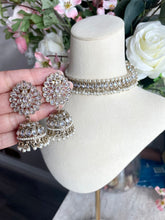 Load image into Gallery viewer, Antique Indian jumaka| Bridal Indian Necklace Jewelry Set