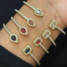 Load image into Gallery viewer, Freya Bridal Bangle