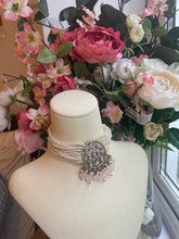 Load image into Gallery viewer, Raakhi Antique Indian Polki| Bridal Indian Necklace Jewelry Set