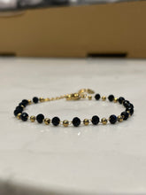 Load image into Gallery viewer, Beaded Double Chain Dainty Bracelet