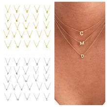 Load image into Gallery viewer, Initial Necklace | Personalised Letter Necklace