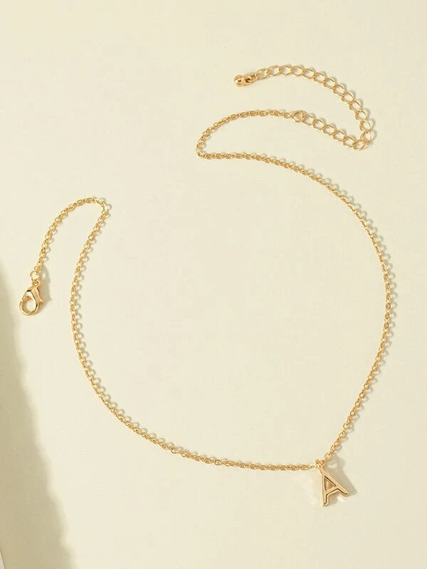 Initial Necklace | Personalised Letter Necklace