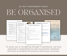 Load image into Gallery viewer, UK Self Assessment Ready | Google Sheets Budget Planner

