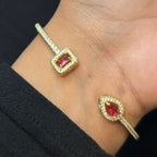 Freya Bridal Bangle