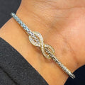 Infinity Band Cuff Bangle
