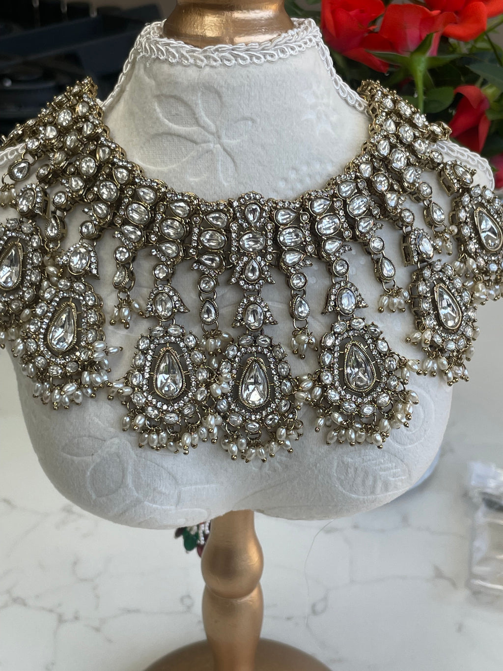 Meera Antique Jewellery Set