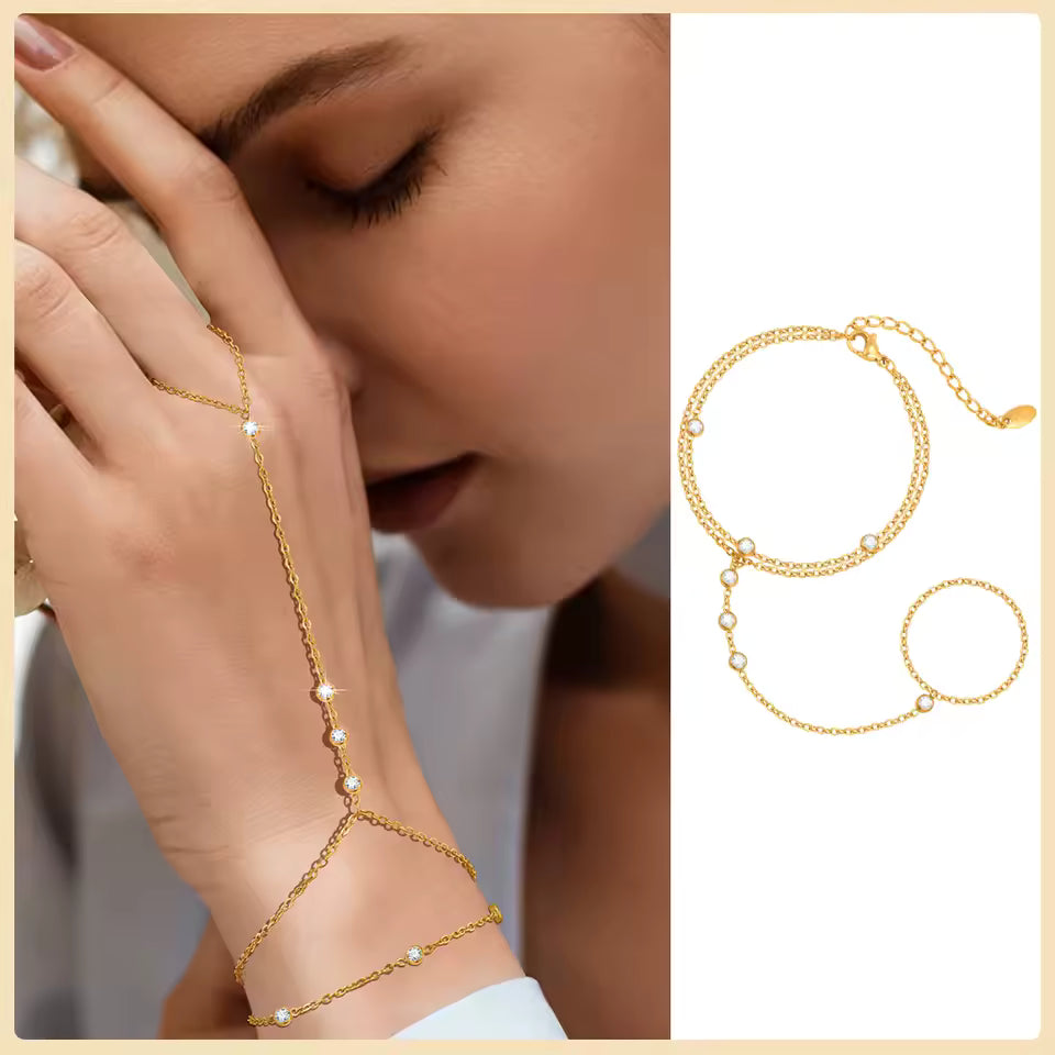 3 Diamond Handchain