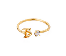 Load image into Gallery viewer, Initial Ring | Personalised Letter Ring
