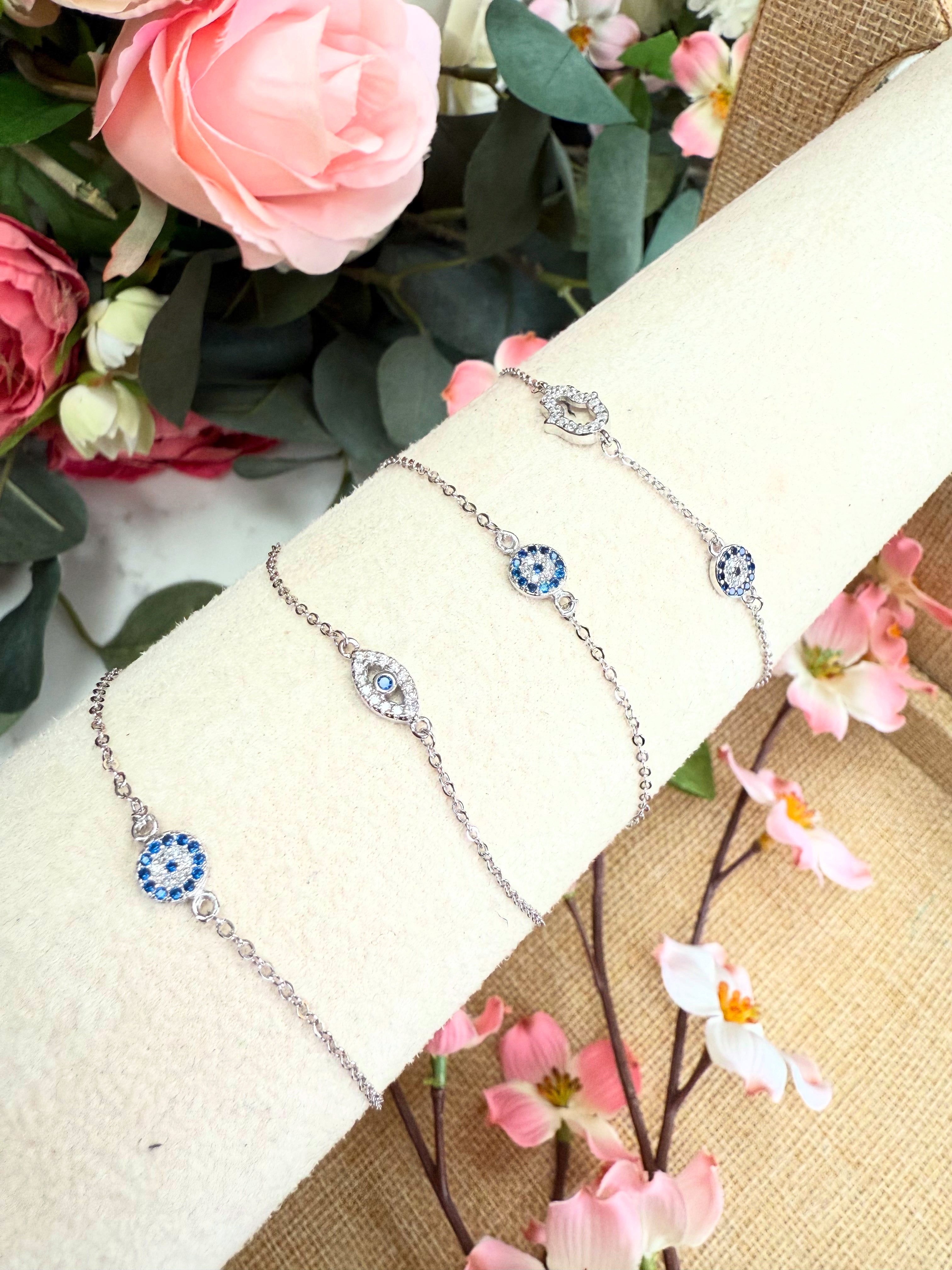 Hamsa & Evil Eye Bracelet