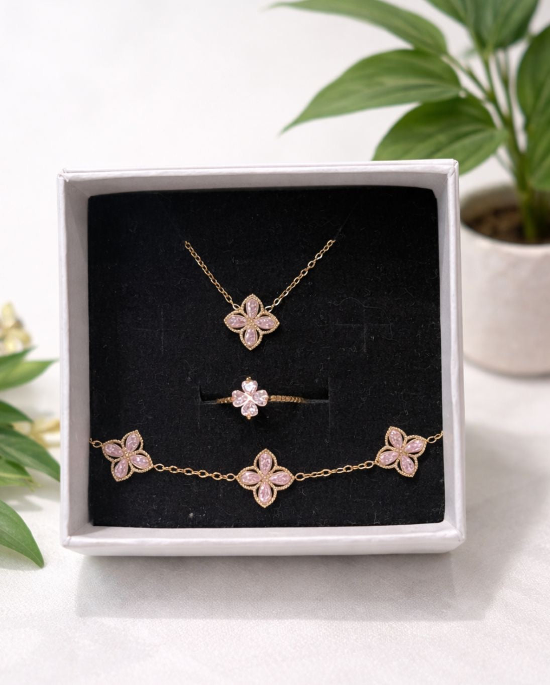 Necklace, Bracelet and Rings | Jewellery Sets