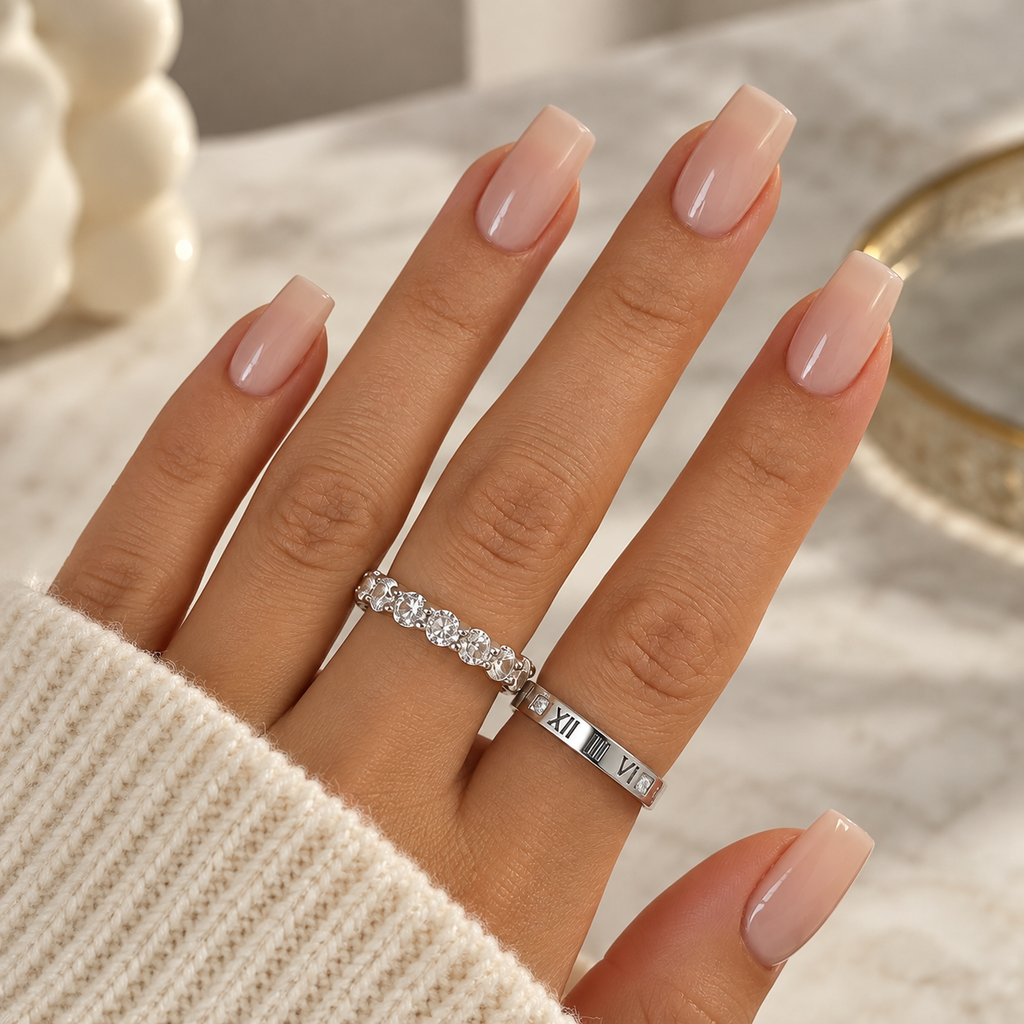 Isla Numeral Band Ring