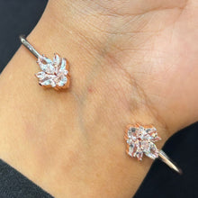 Load image into Gallery viewer, Diamonte Lumiere Cuff Bangle
