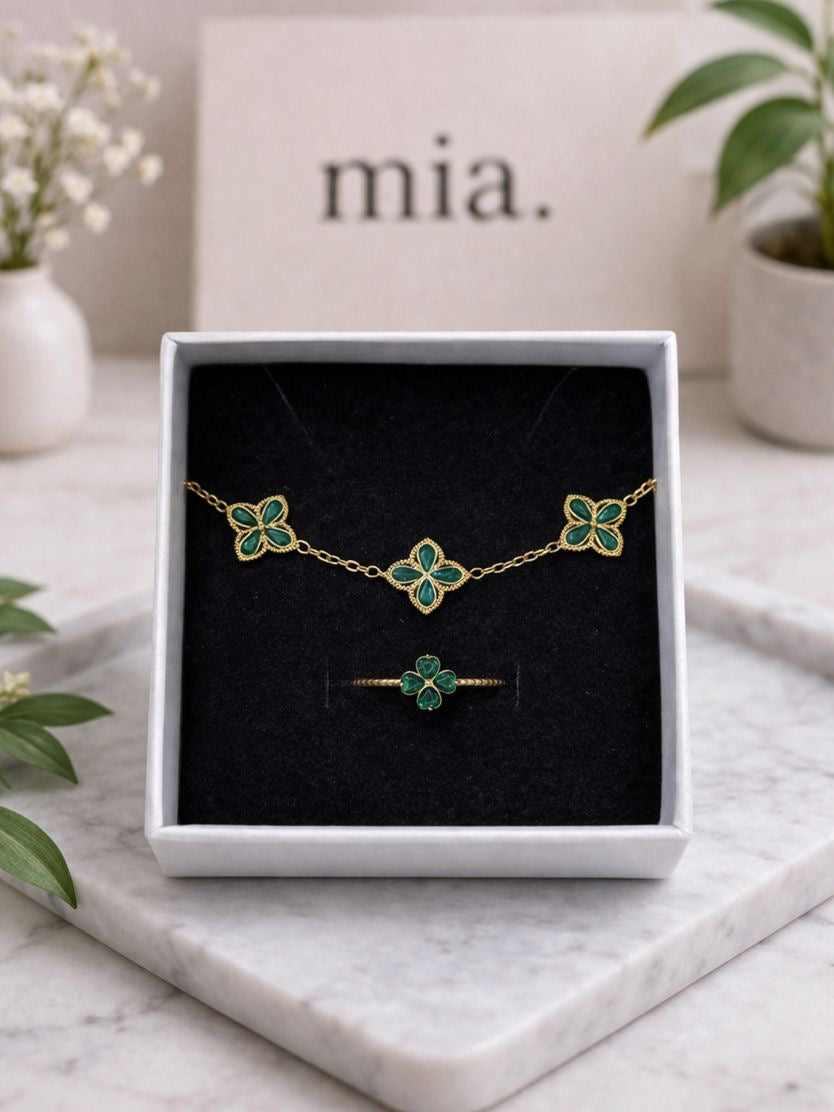 Necklace, Bracelet and Rings | Jewellery Sets