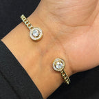 Solene Diamond Cuff