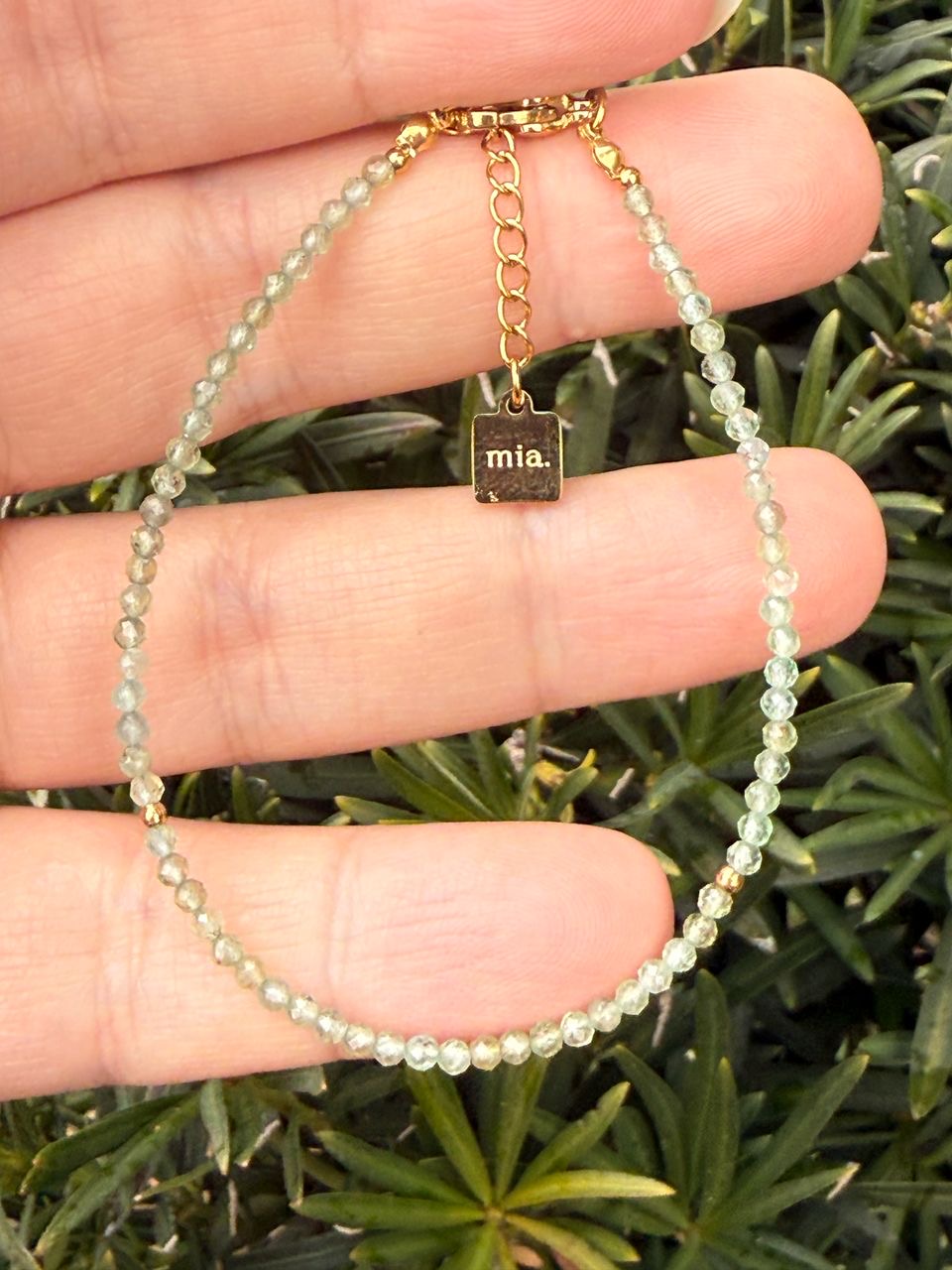 Minimalist Dainty Beads Gemstone Bracelet