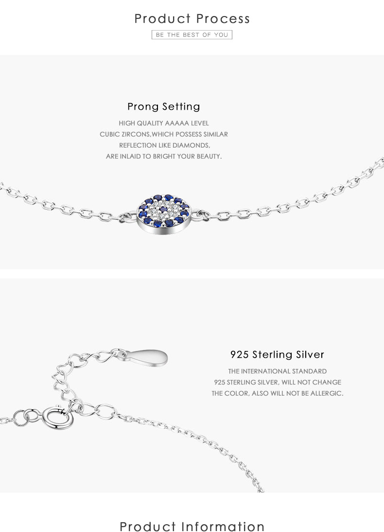 Dainty Evil Eye Bracelet Nazr Bracelet