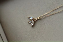 Load image into Gallery viewer, Crystal French Clover Pendant
