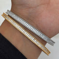 Sparkle cuff bangle