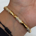 Thick bamboo bangle