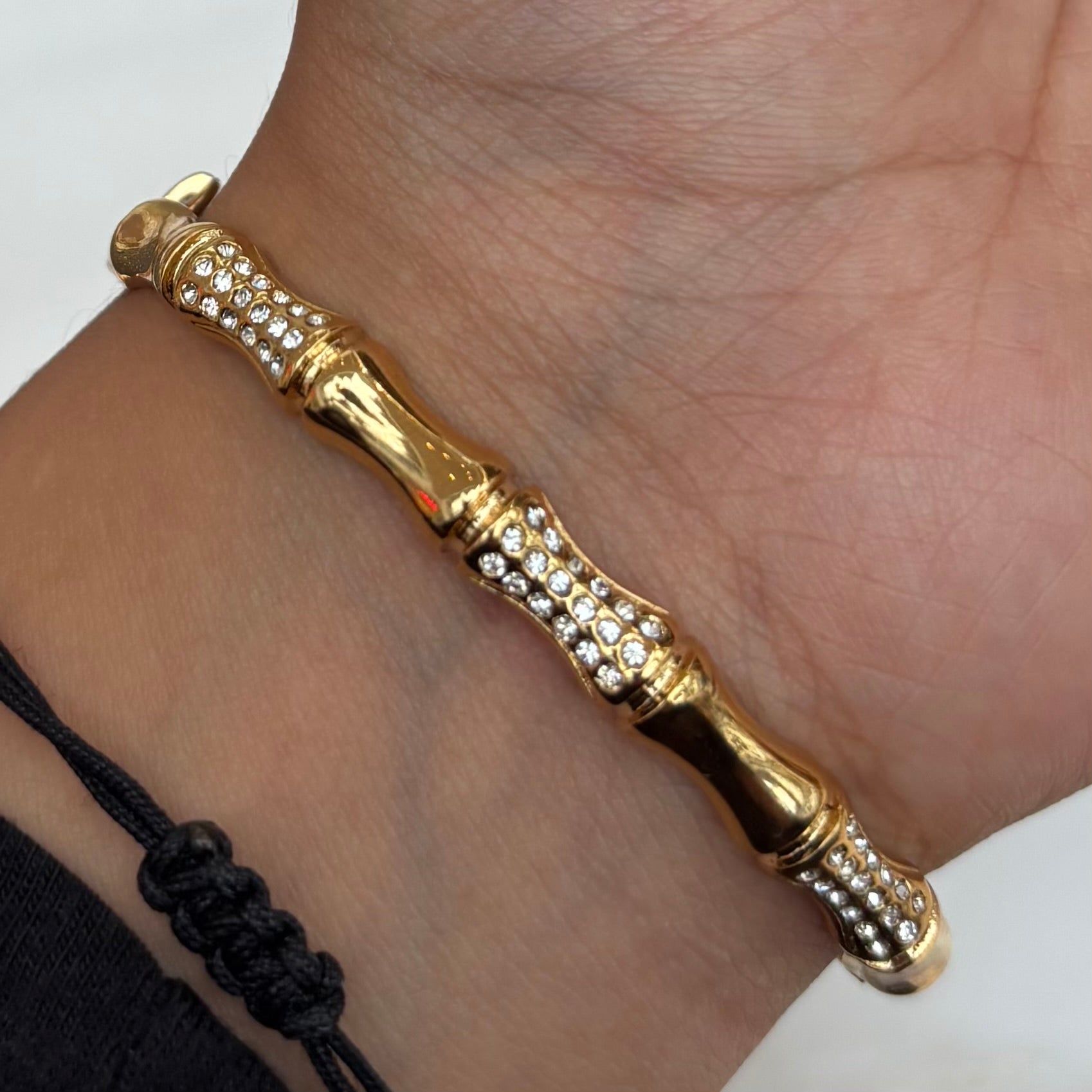 Thick bamboo bangle