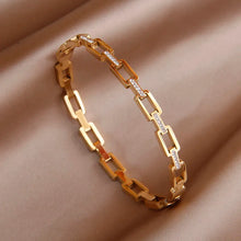Load image into Gallery viewer, Rosie Hollow Bangle
