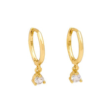 Load image into Gallery viewer, 4pcs Gold Earrings Set, Everyday Earrings, s925, Dainty Minimalist Earring Set
