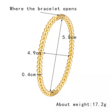 Load image into Gallery viewer, Ava Beads Stainless Steel Bangle
