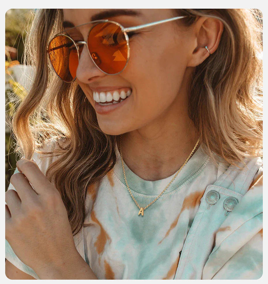 Initial Necklace | Personalised Letter Necklace