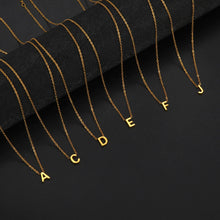 Load image into Gallery viewer, Initial Necklace | Personalised Letter Necklace
