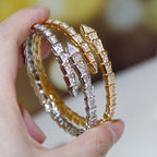 Amelia Snake Open Bangle