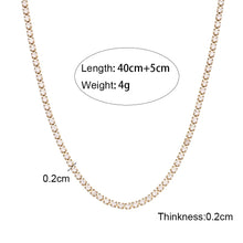 Load image into Gallery viewer, Diamond Tennis Diamond Bracelet | Tarnish-Free
