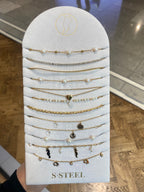 Luxury Stainless Steel Anklet