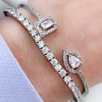 Freya Bridal Bangle