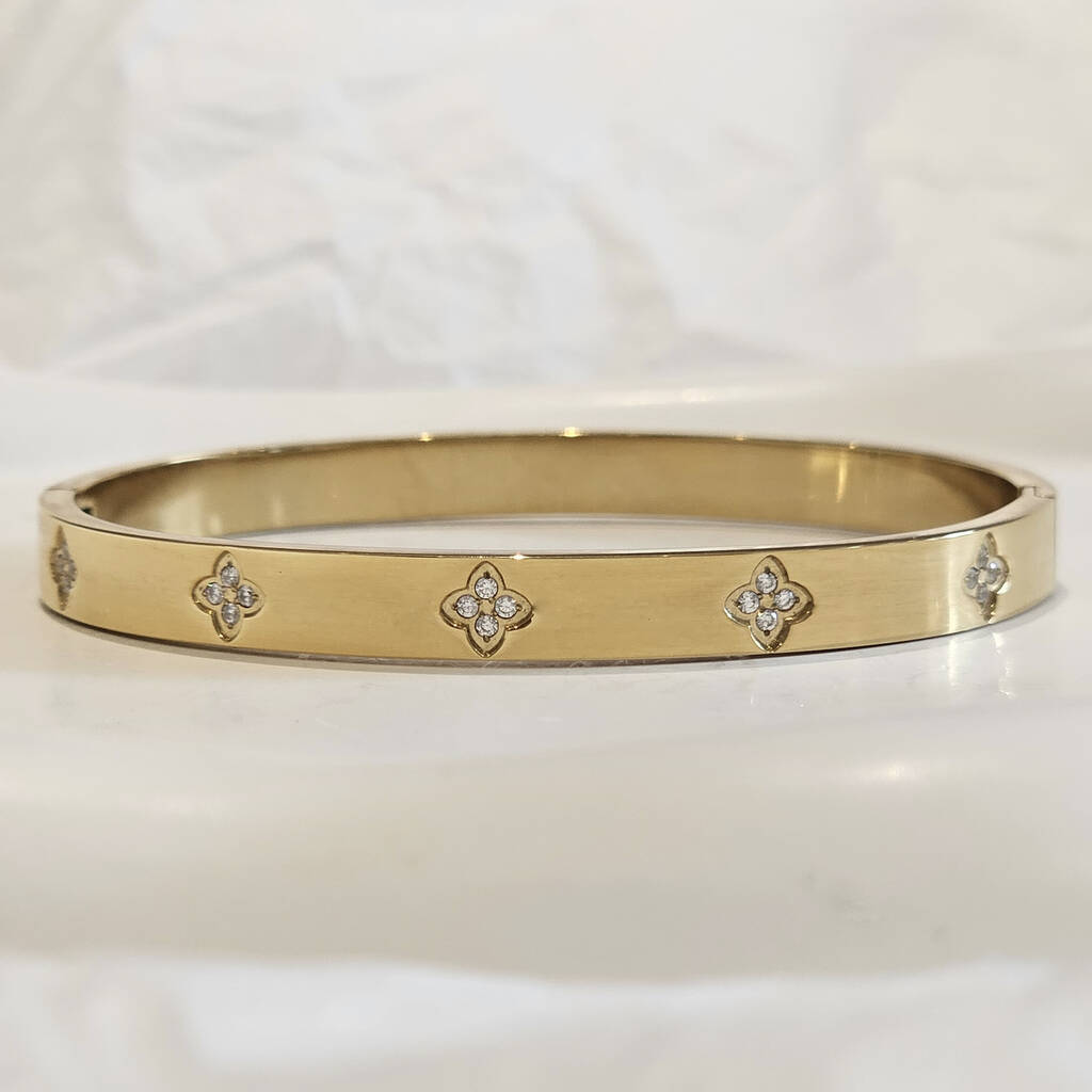 Rosie Hollow Bangle