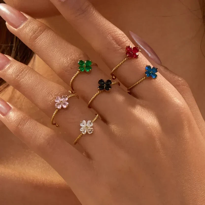 Sienna Colourful Stone Ring