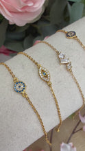 Load and play video in Gallery viewer, Evil Eye Bracelet
