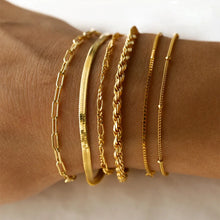Load image into Gallery viewer, Minimalist Layered Boho Stacking Bracelet
