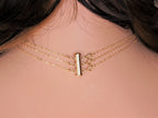 Layered Necklace Clasp | Gold Silver Tangle Free Clasp
