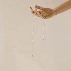 Genuine Natural Freshwater Pearl Necklace | Dainty 14k Layer Gold Necklace