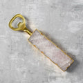 Agate Crystal Quartz Bottle Opener | Dad Birthday Fathers Day Gift for Him